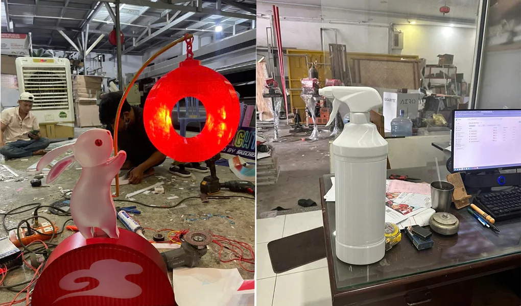 Các sản phẩm Kking3D làm ra
